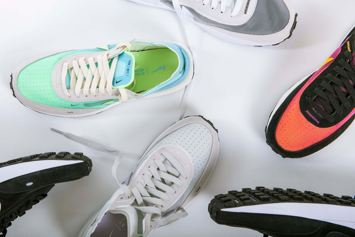 nike waffle one material