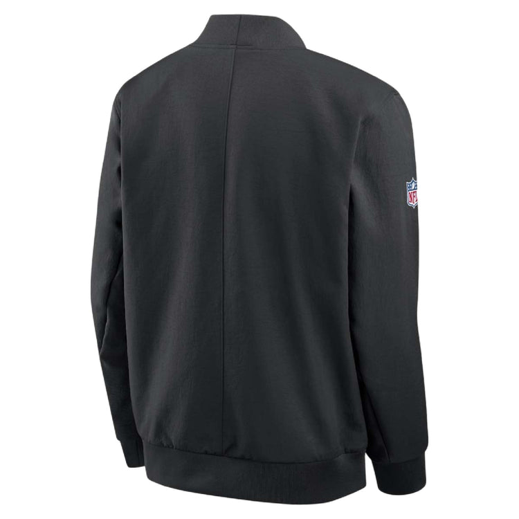 NIKE NFL San Francisco 49ers 2025 Sideline Bomber Jacket Black 03AU-00A-73-3N3