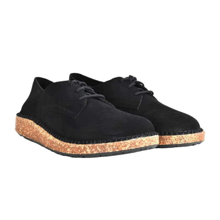 BIRKENSTOCK Gary Suede Black Shoes 1013439