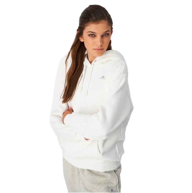 CHAMPION Hooded Sweatshirt White 115479-WW001