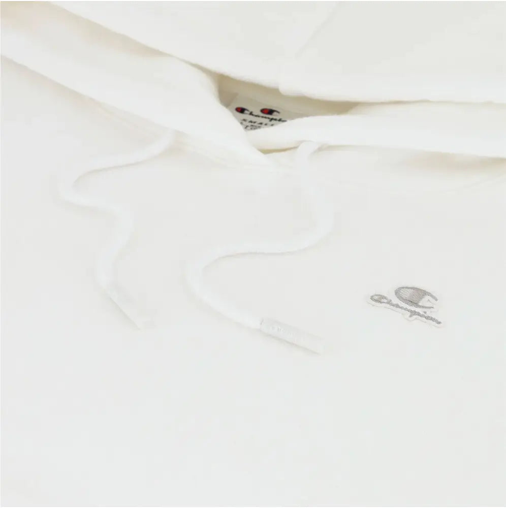 CHAMPION Hooded Sweatshirt White 115479-WW001