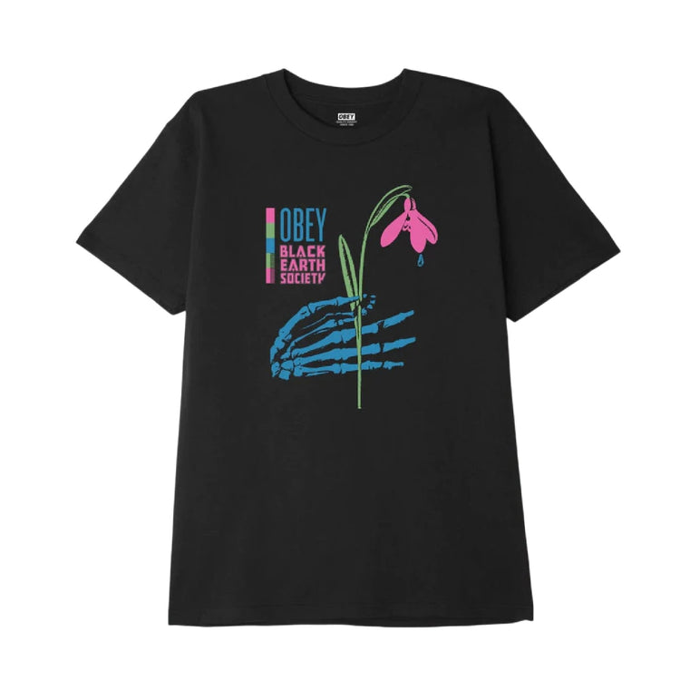 OBEY Black Earth Society Classic T-Shirt Black 165263164-BLK