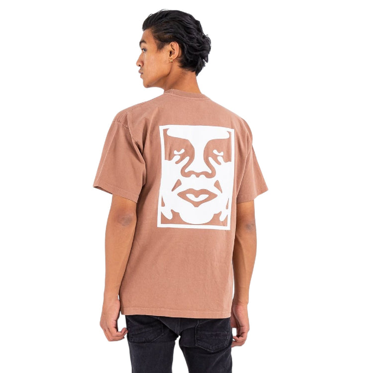 OBEY Lowercase Icon Heavyweight T-Shirt 166913236E-MUH