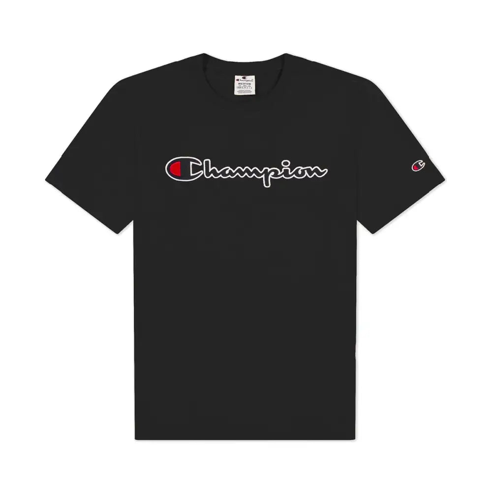 CHAMPION Crewneck T-Shirt Black 218007-KK001