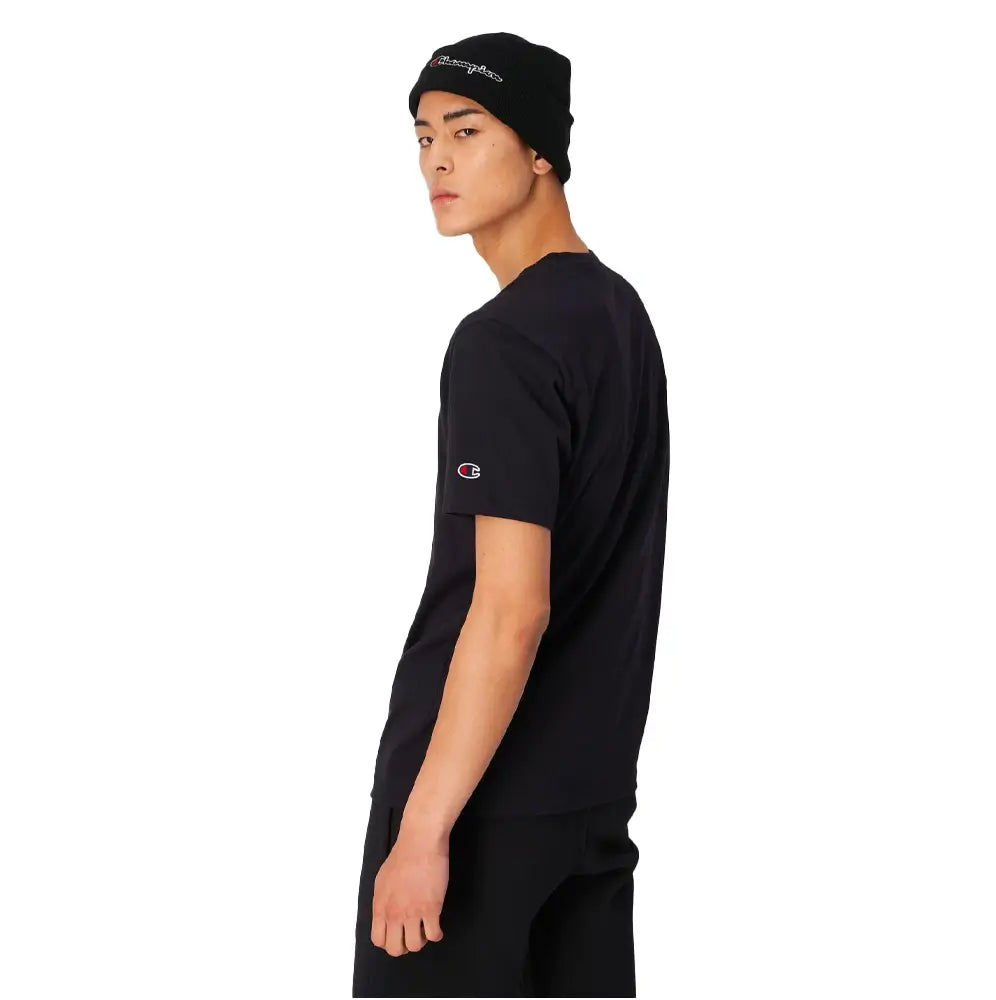 CHAMPION Crewneck T-Shirt Black 218007-KK001