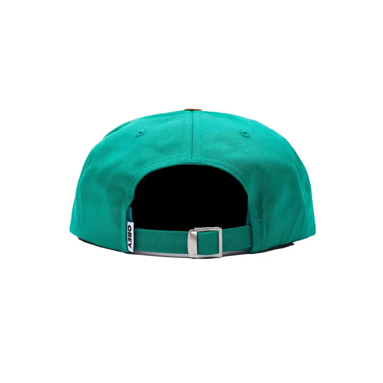 OBEY Scorpion 6 Panel Strapback Cap Black 22421MA000013-BLK