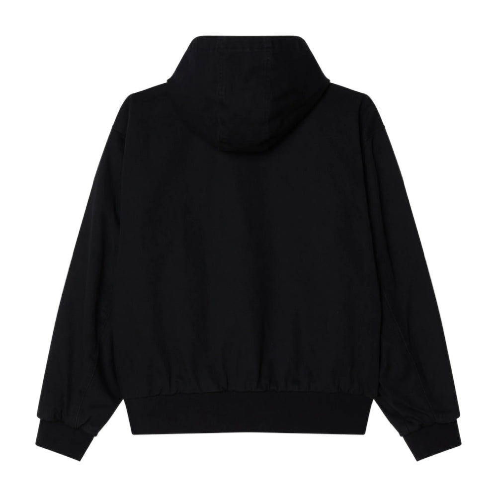 OBEY Glen Zip Up Jacket Black 22MC0001495-BLK