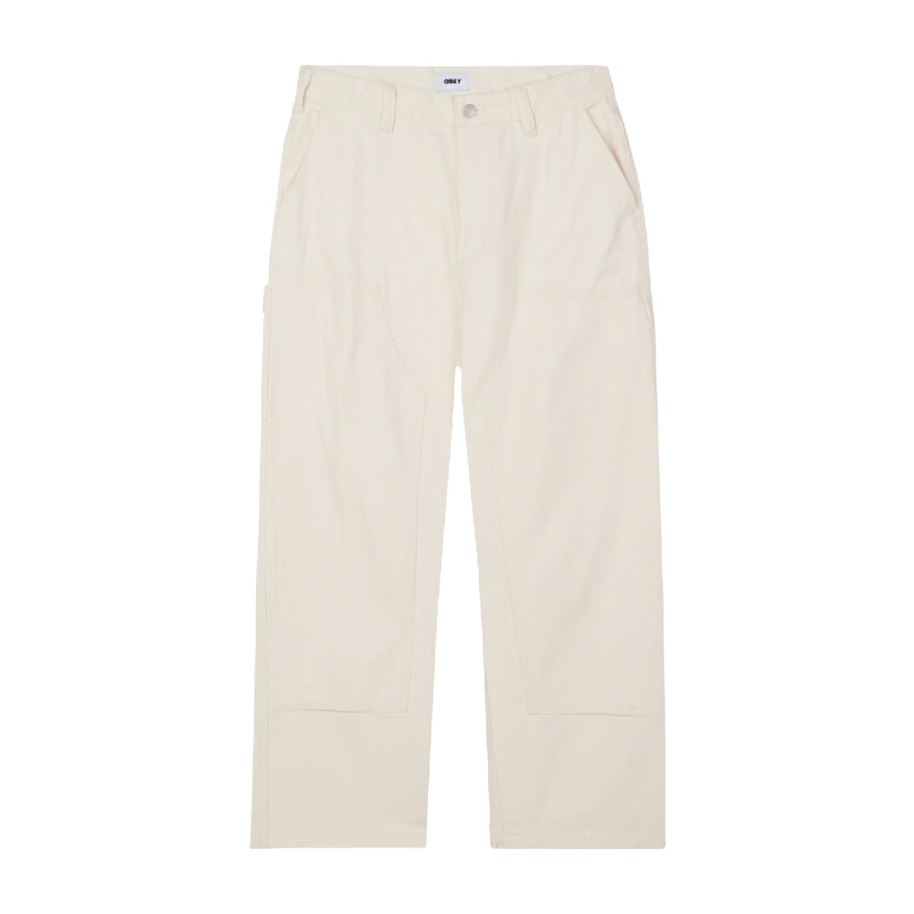OBEY Bigwig Denim Carpenter Pant White 22UC0000212-WRN
