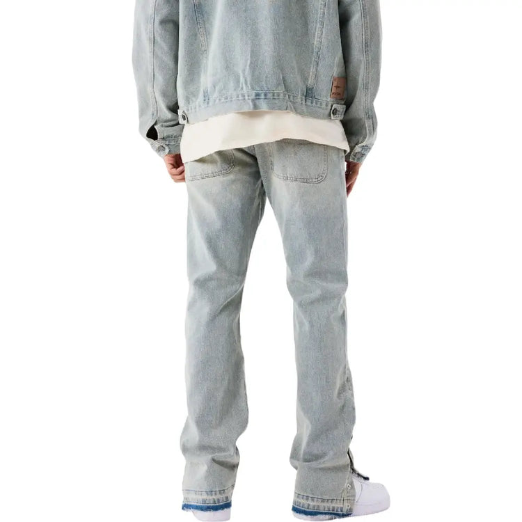 PXP - PROJECT X PARIS Wide-leg coordinated jeans blue 2594002-BL