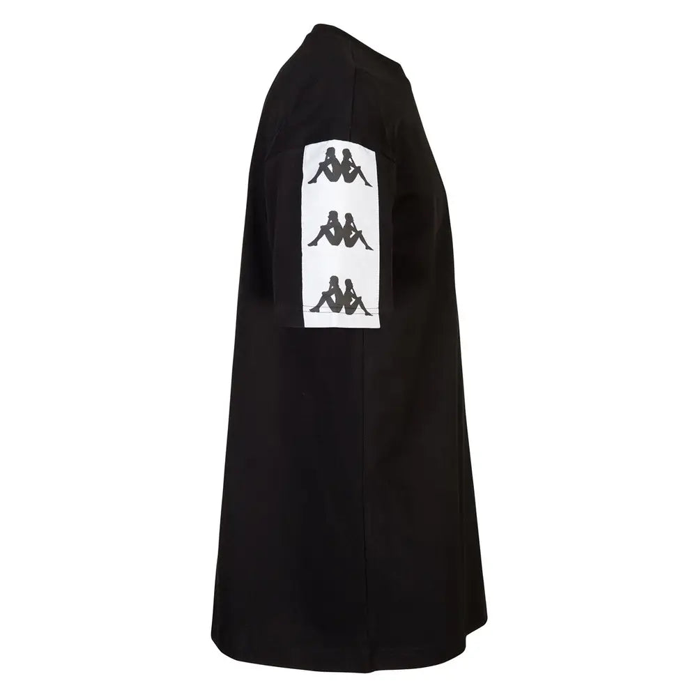 KAPPA 222 Banda 10 Cozy T-Shirt Black 304TIJ0-BY7