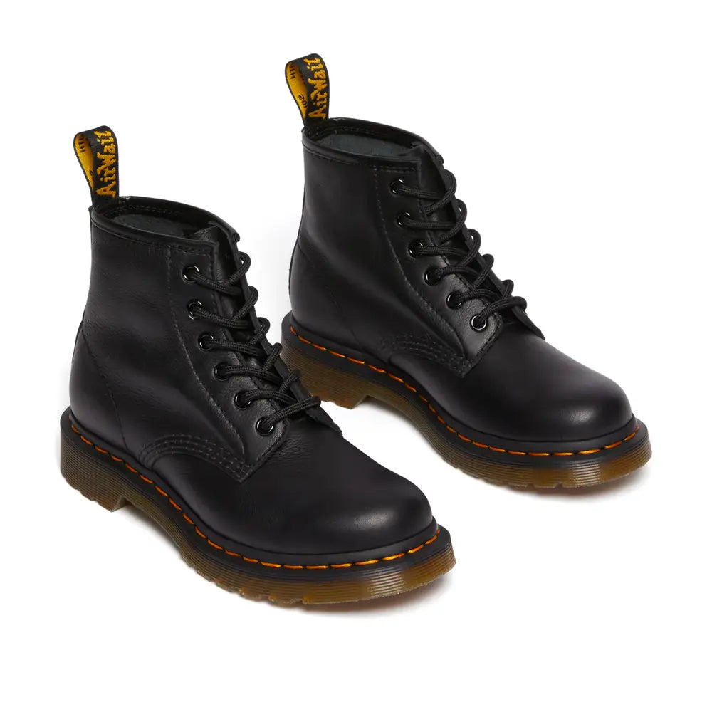 101 black smooth dr martens clearance