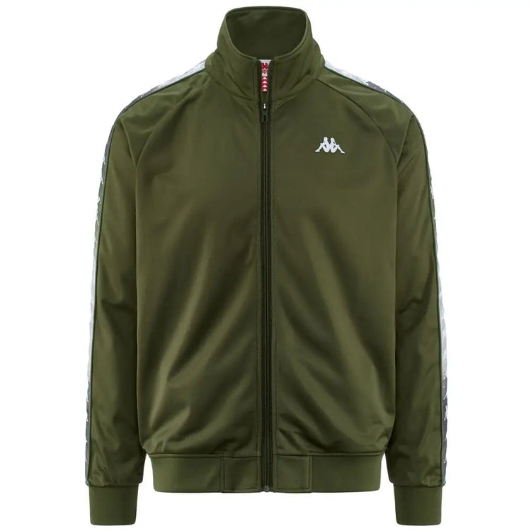 KAPPA 222 Banda Anniston Graphiktape Jacket Green 34184MW-C4P