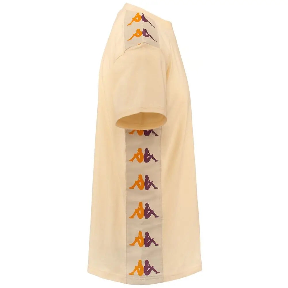 KAPPA 222 Banda 10 Lovely T-Shirt Cream 35146NW-A05