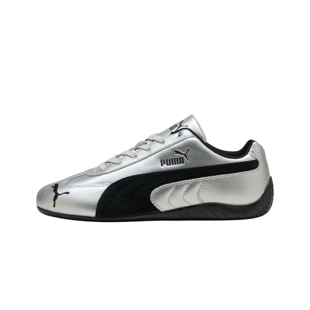 PUMA Speedcat Metallic Silver Black Sneakers 403689-01