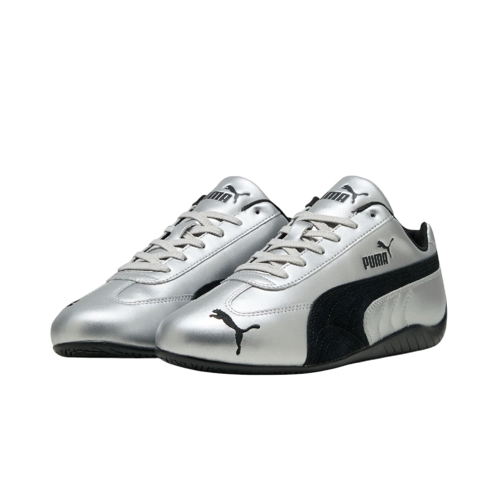 PUMA Speedcat Metallic Silver Black Sneakers 403689-01