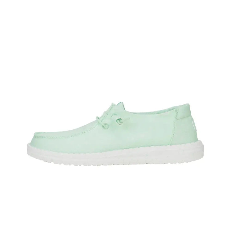 HEY DUDE Wendy Stretch Canvas White 40902-4UU