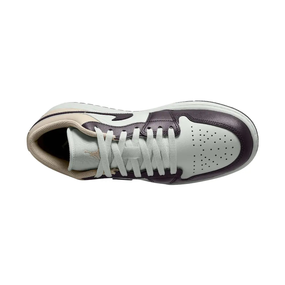 国内配送 NIKE AIR JORDAN 1 LOW SUMMIT WHITE/OFF NOIR-RATTAN Jordan Air Jordan 1 Low 