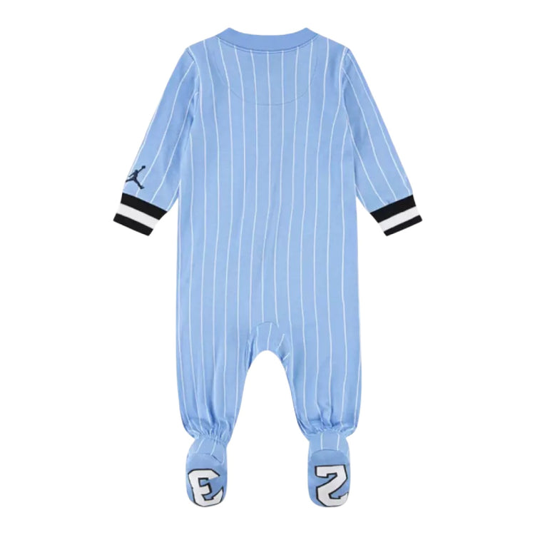 JORDAN MJ 23 Jersey Footed Coverall Blue 55F178-B9F