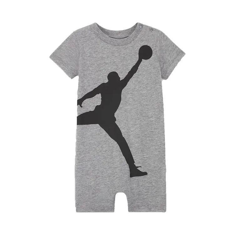 JORDAN Baby Jumpman Knit Romper 5M5301-GEH