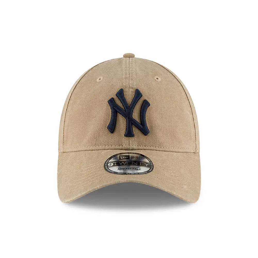New York Yankees Mlb Core Classic Beige 9Twenty Adjustable Cap