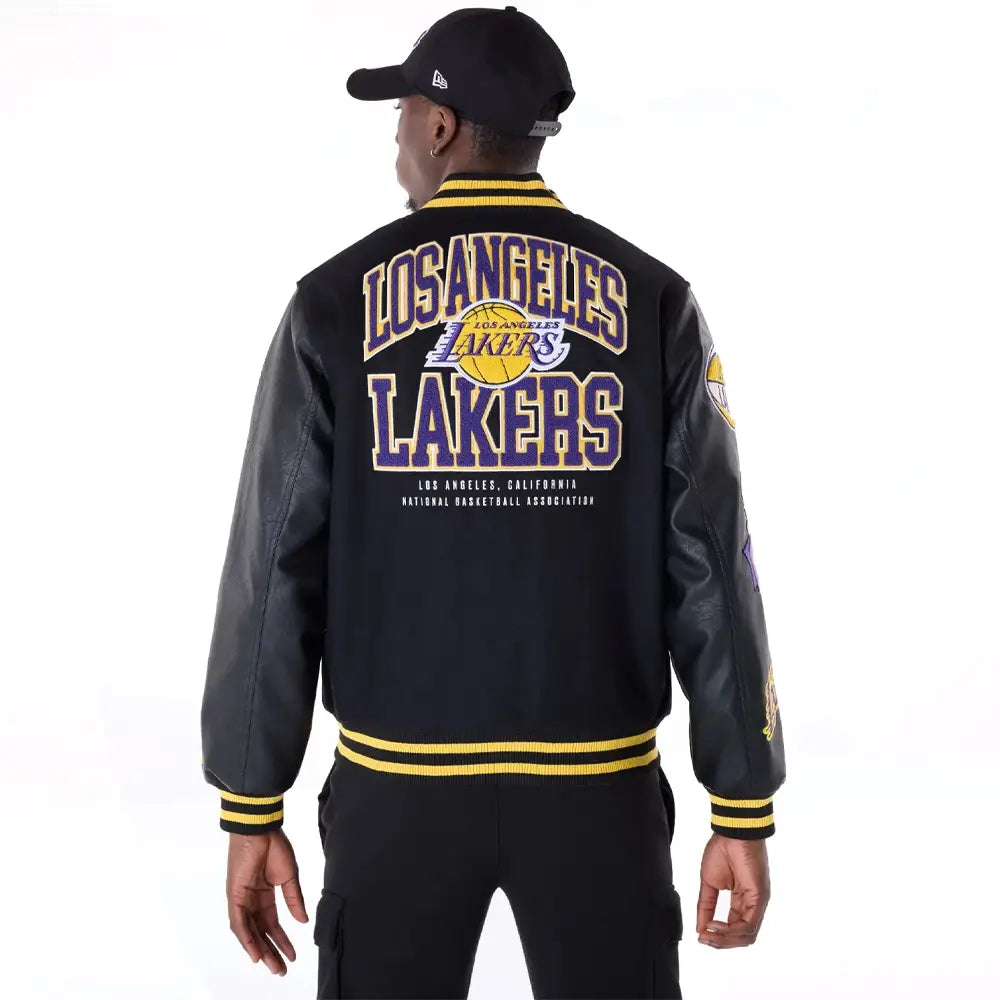 Lakers basketball jacket sale