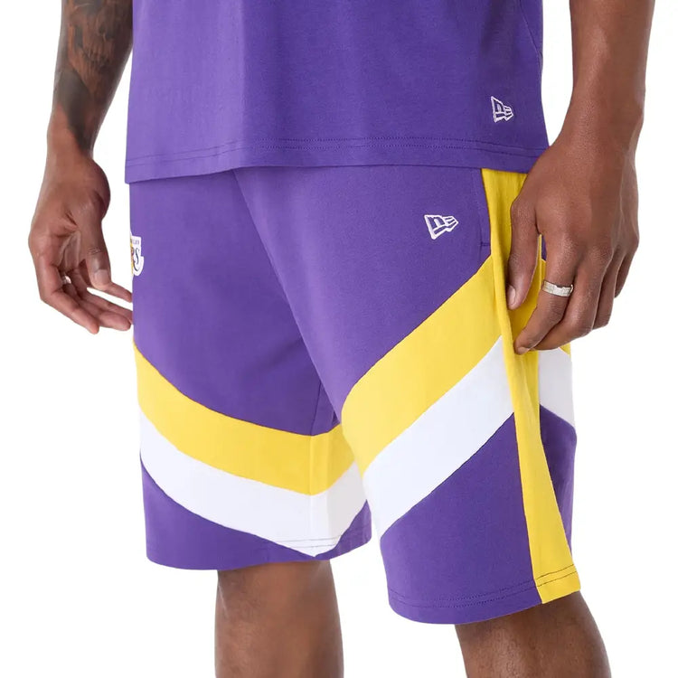 NEW ERA NBA Panel LA Lakers Short Multicolor 60596244