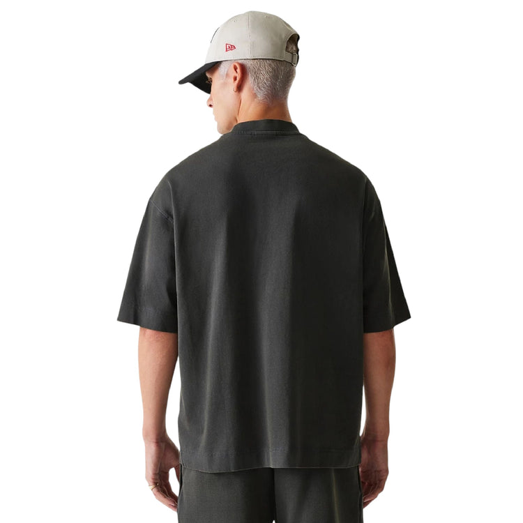NEW ERA Chicago Bulls NBA Washed Grey Box T-Shirt 60667860