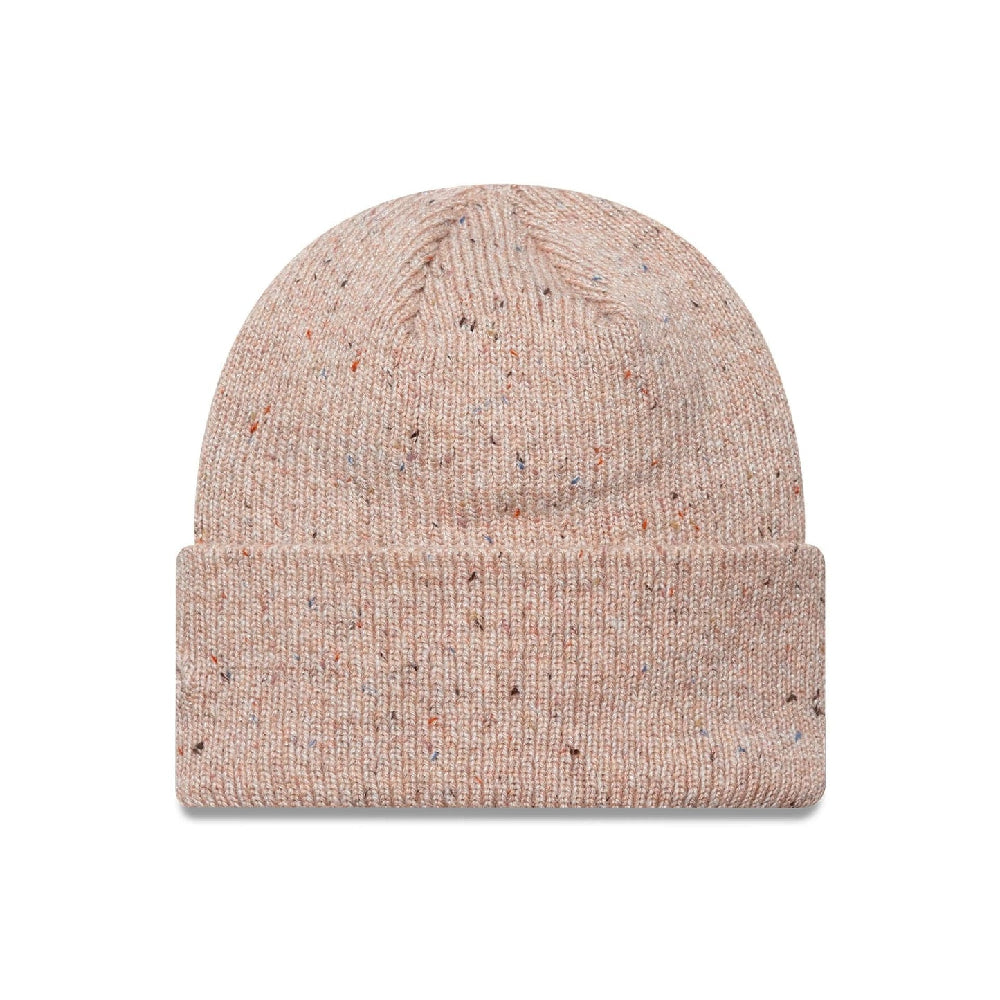 NEW ERA New York Yankees Womens MLB Glitter Pastel Pink Cuff Knit Beanie Hat 60691293