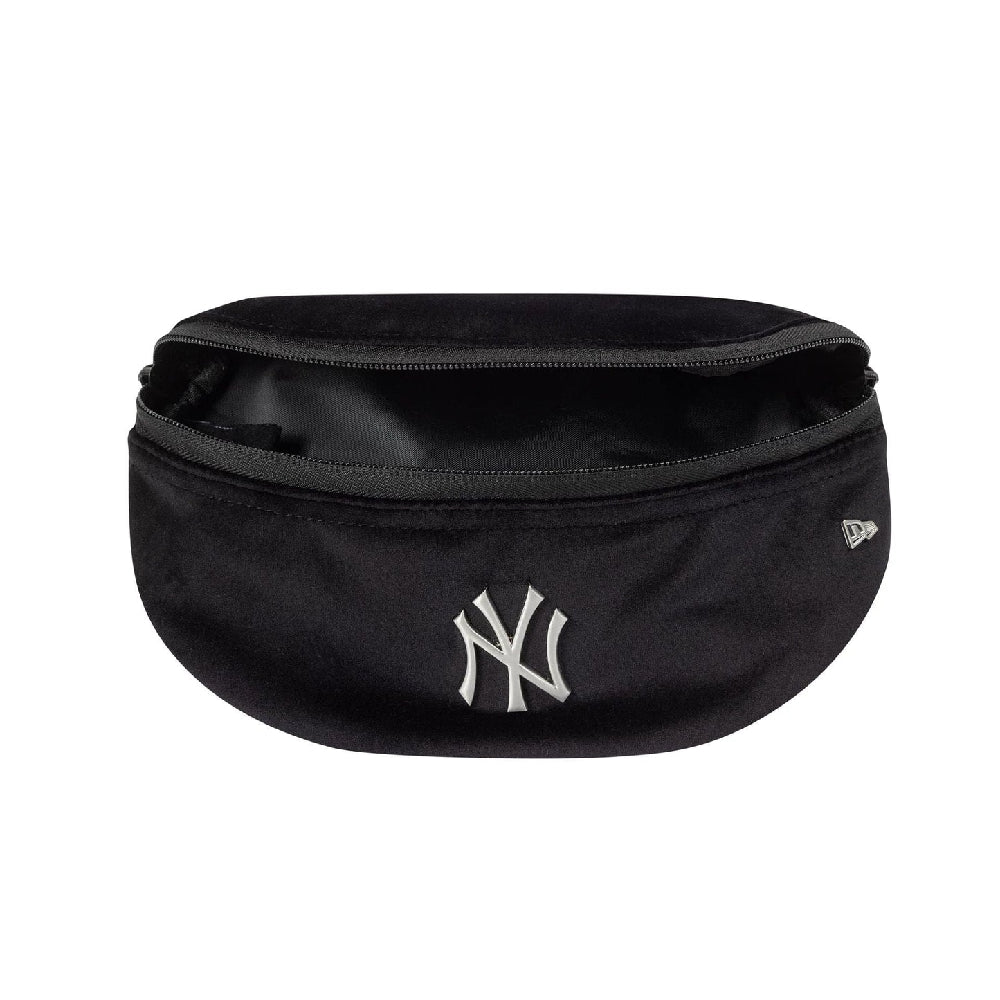 NEW ERA New York Yankees MLB Velour Pin Black Waist Bag 60758530