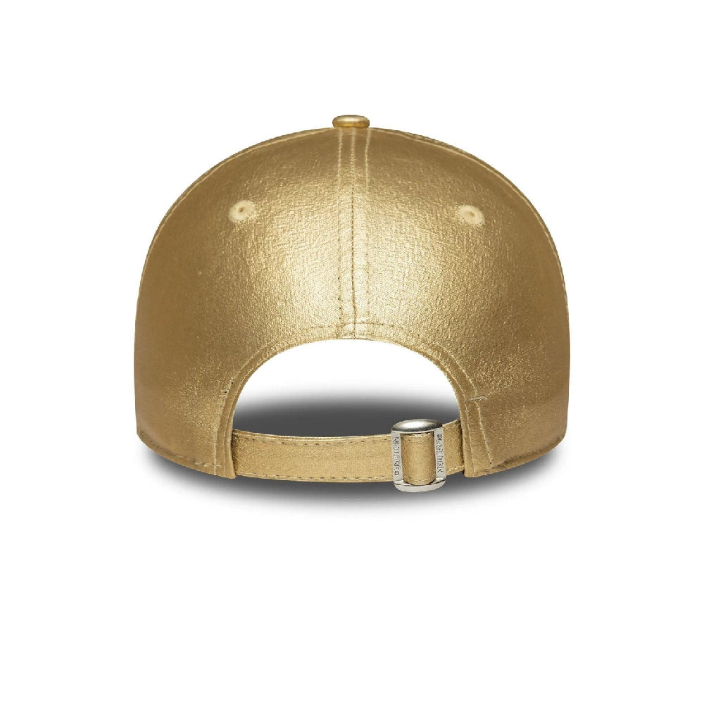 NEW ERA New York Yankees Womens MLB Metallic Gold 9FORTY Adjustable Cap 60758958