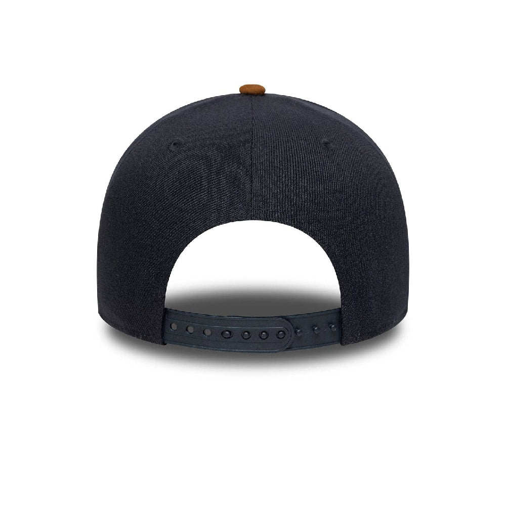 NEW ERA Detroit Tigers MLB Suede Visor Navy 9FORTY E-Frame Adjustable Cap 60759010