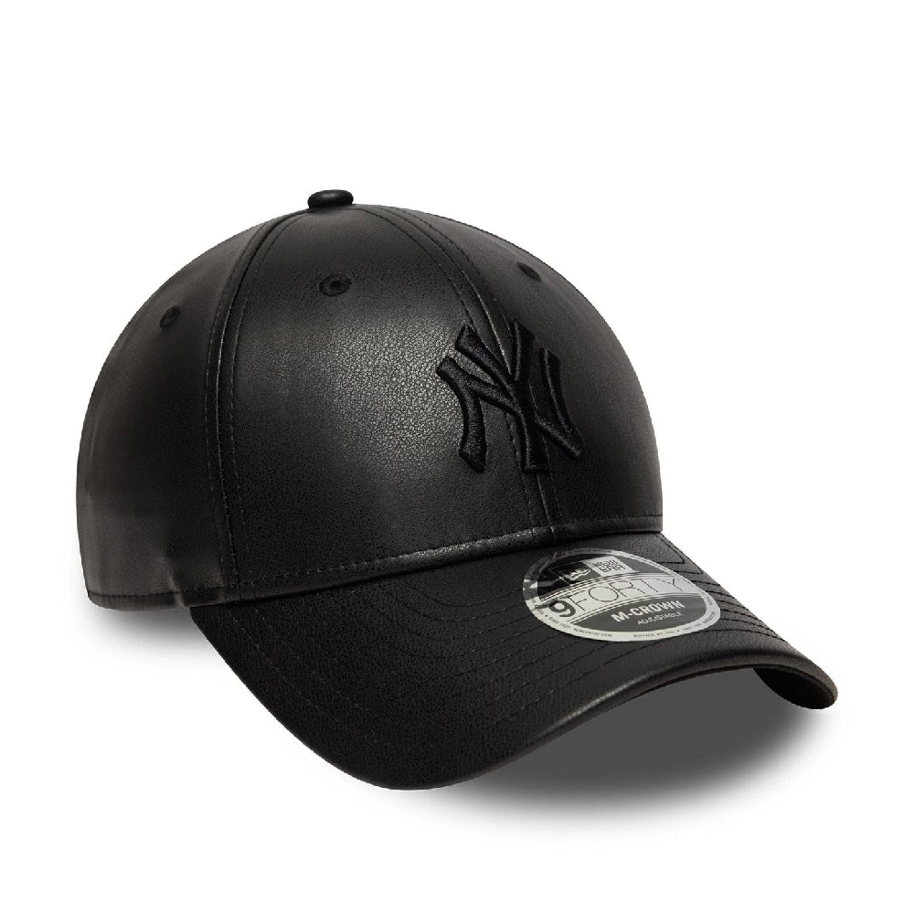 NEW ERA New York Yankees MLB PU Black 9FORTY M-Crown Adjustable Cap 60759034