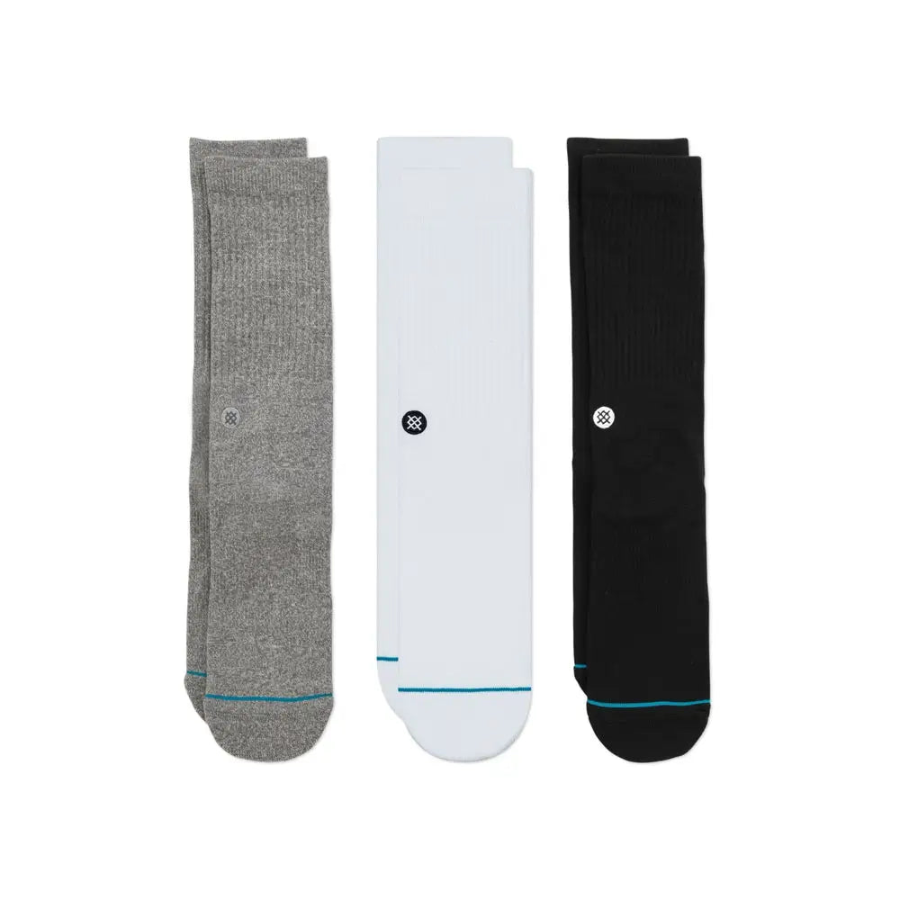STANCE Icon Socks 3 Pack Multi 62120US000025S-MUL