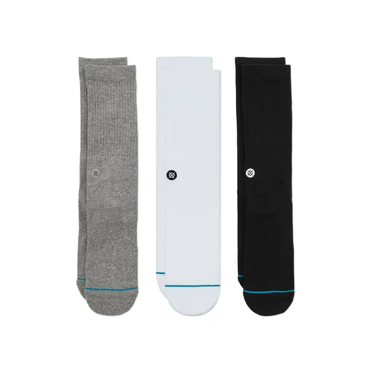 STANCE Icon Socks 3 Pack Multi 62120US000025S-MUL