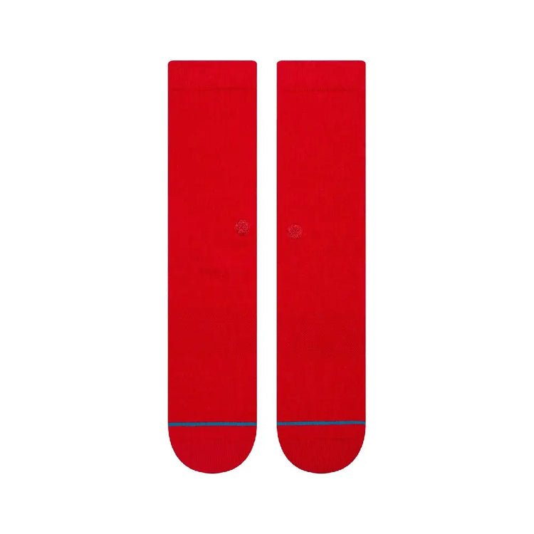 STANCE Icon Crew Socks Red 62US0000005S-RED