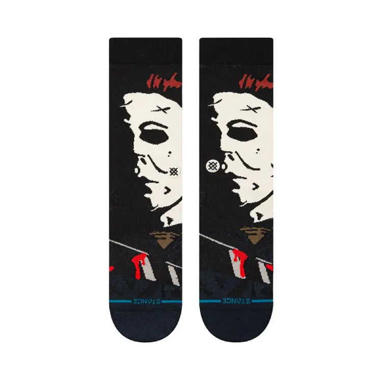 STANCE Stance X Halloween Michael Myers Crew Socks 62US0000569-LH-NVY