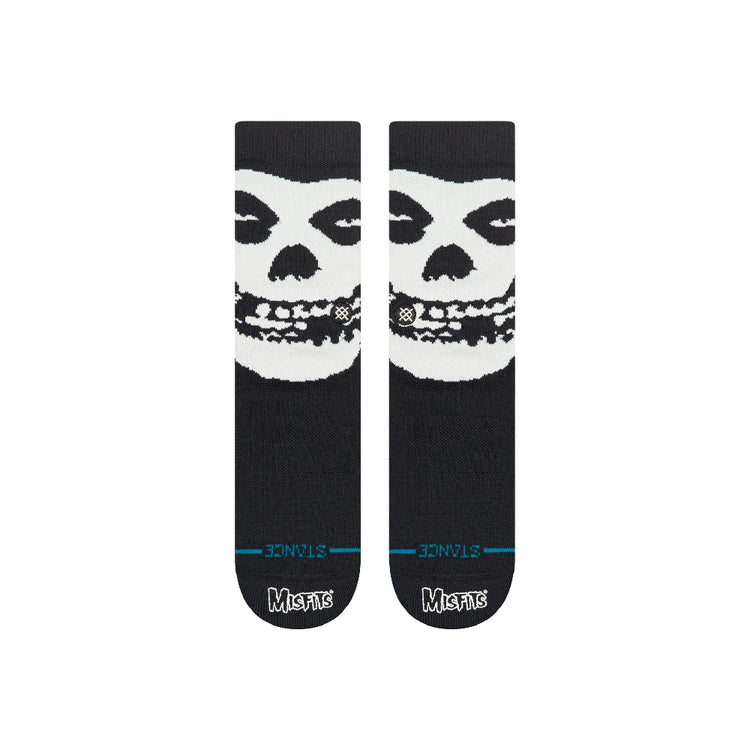 STANCE Beware Crew Socks Black 62US0000766-MI-BLK