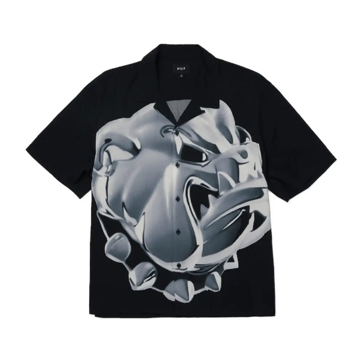 HUF Big Dawg Ss Resort Shirt Black 71MC0001049-BLACK