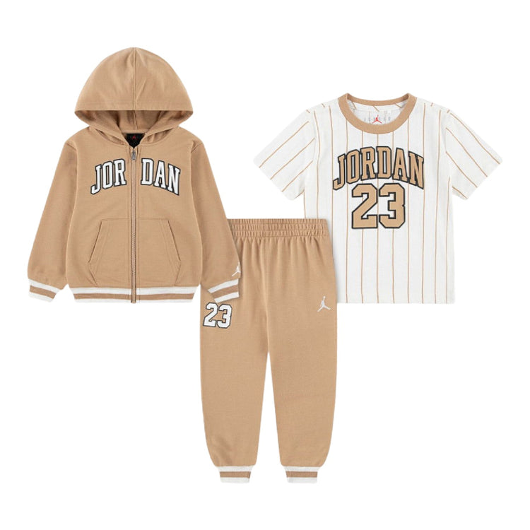 JORDAN Jordan T-Shirt/Hoodie Tracksuit Set Green 85F275-X0L