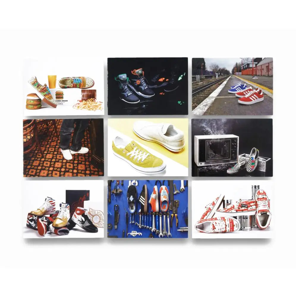 BOOKS Sneakers Postcard 9780500420171