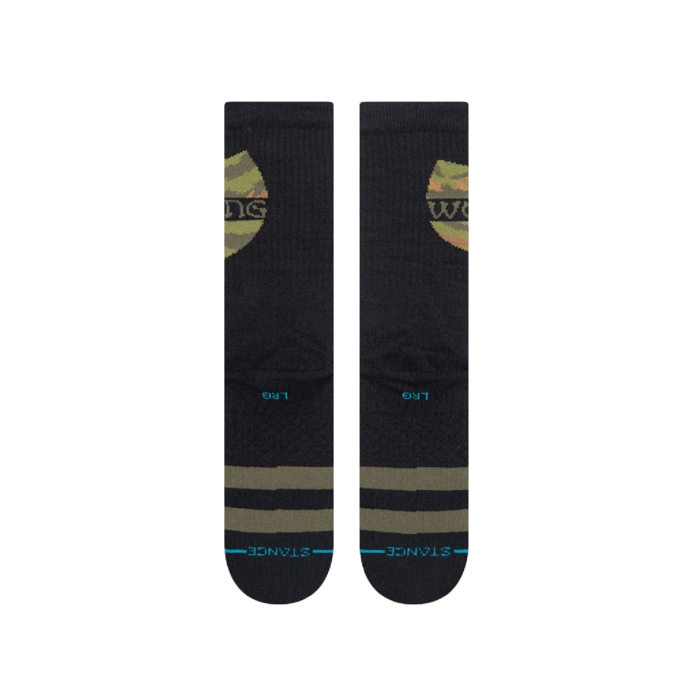 STANCE Clan In Da Front Socks Black A556C22CLA-BLK