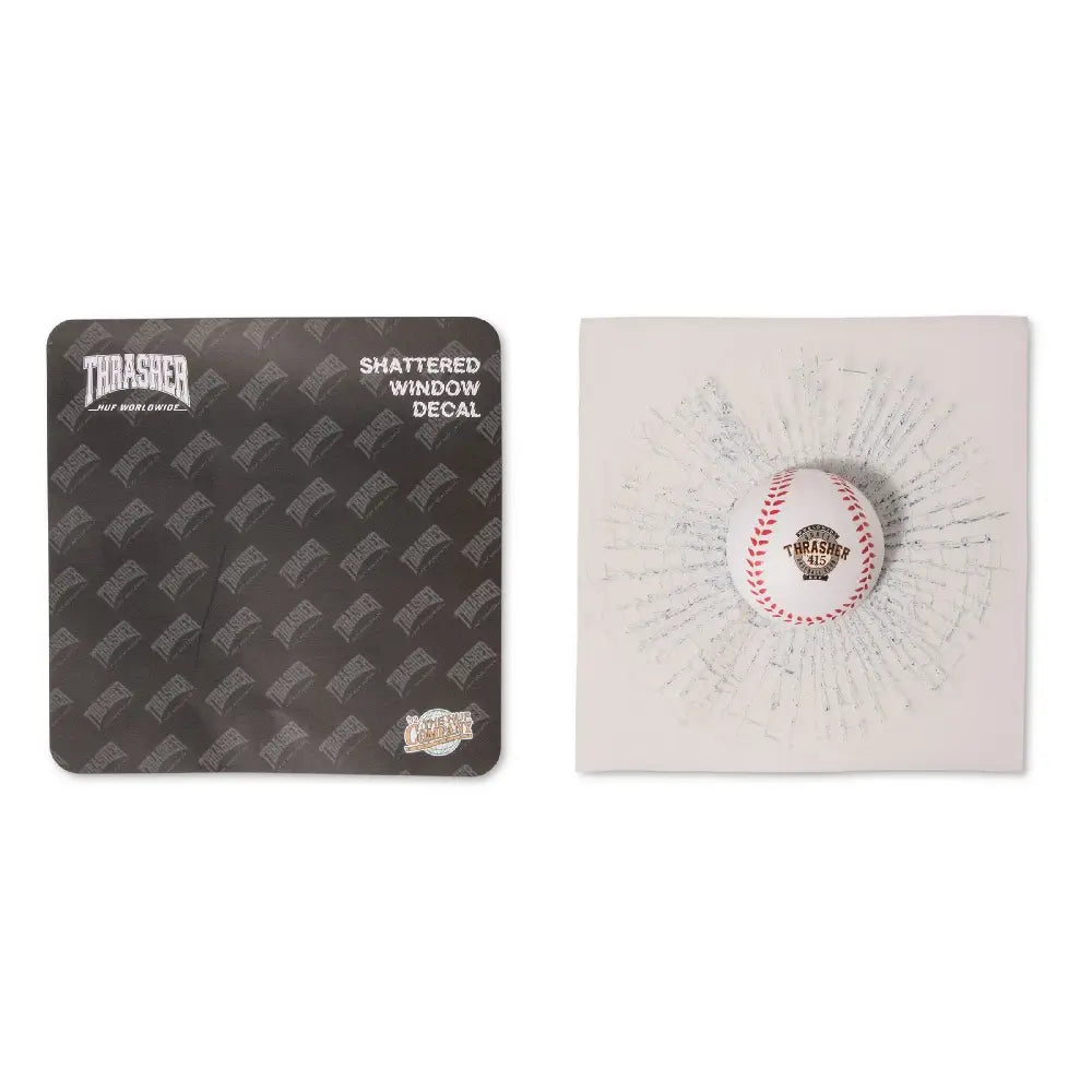 HUF Grand Slam Ball Sticker White AC00733-WHITE