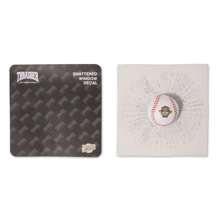 HUF Grand Slam Ball Sticker White AC00733-WHITE