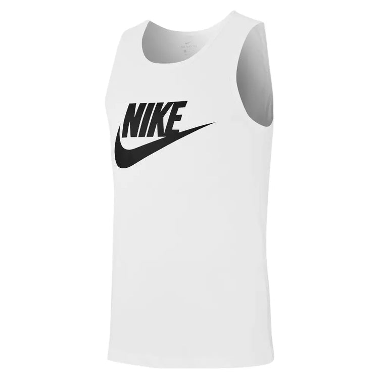 NIKE Sportswear Icon Futura Tank Top White AR4991-101