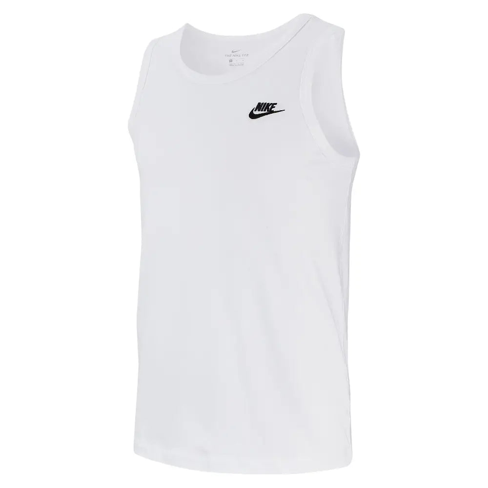 NIKE Sportswear Club Tank Top White BQ1260-100