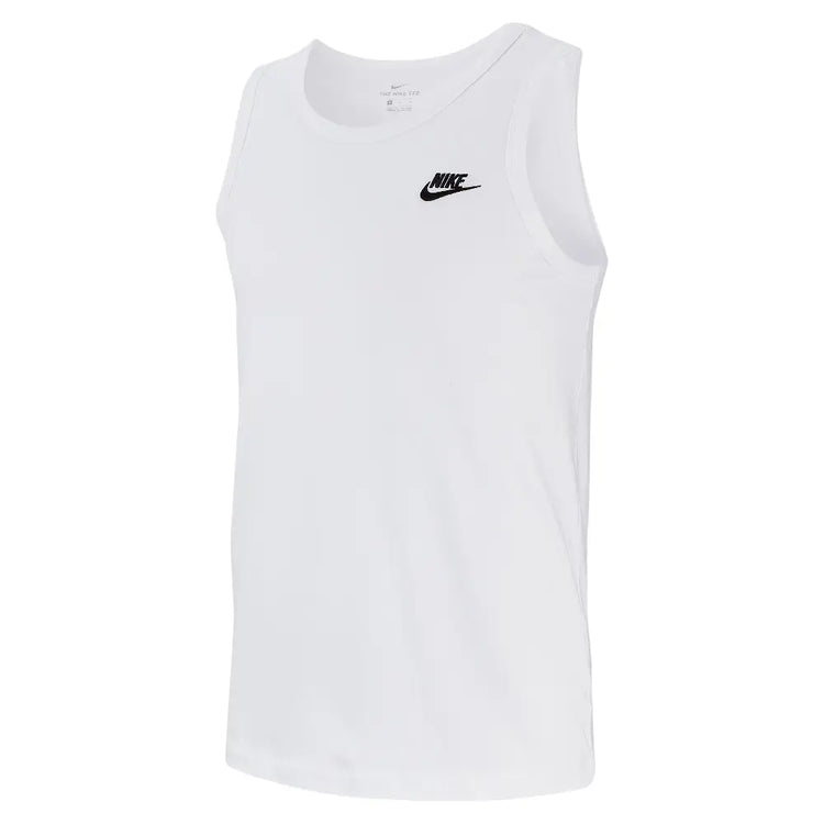 NIKE Sportswear Club Tank Top White BQ1260-100