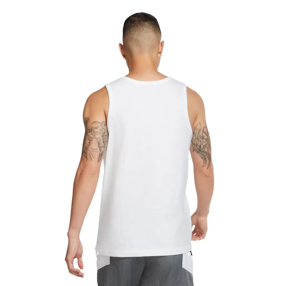 NIKE Sportswear Club Tank Top White BQ1260-100