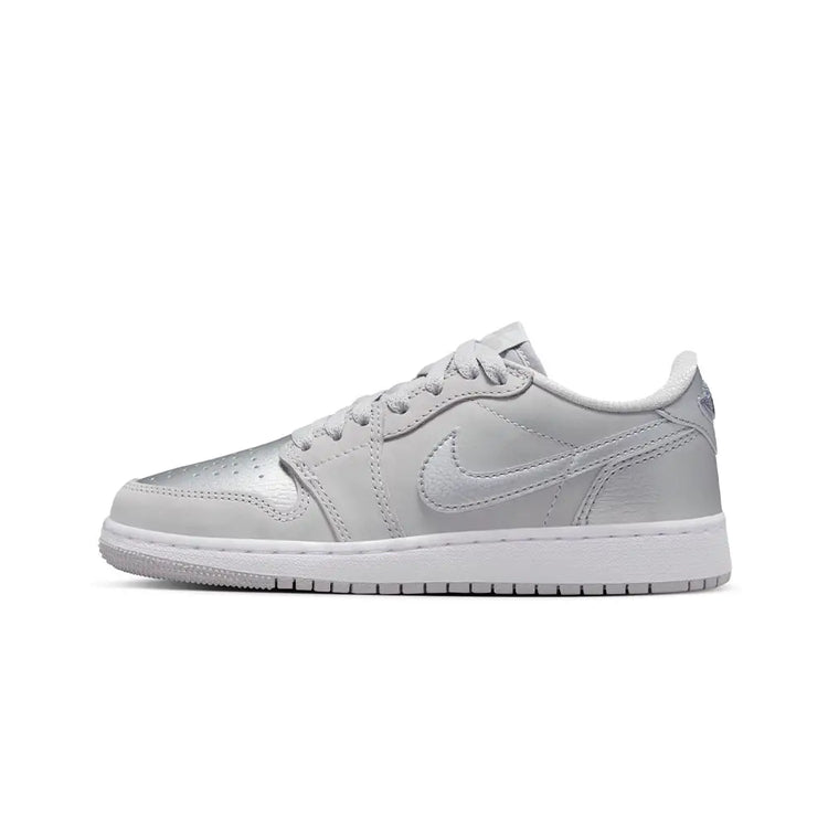 JORDAN Air Jordan 1 Retro Low Og Silver (Gs) CZ0858-002