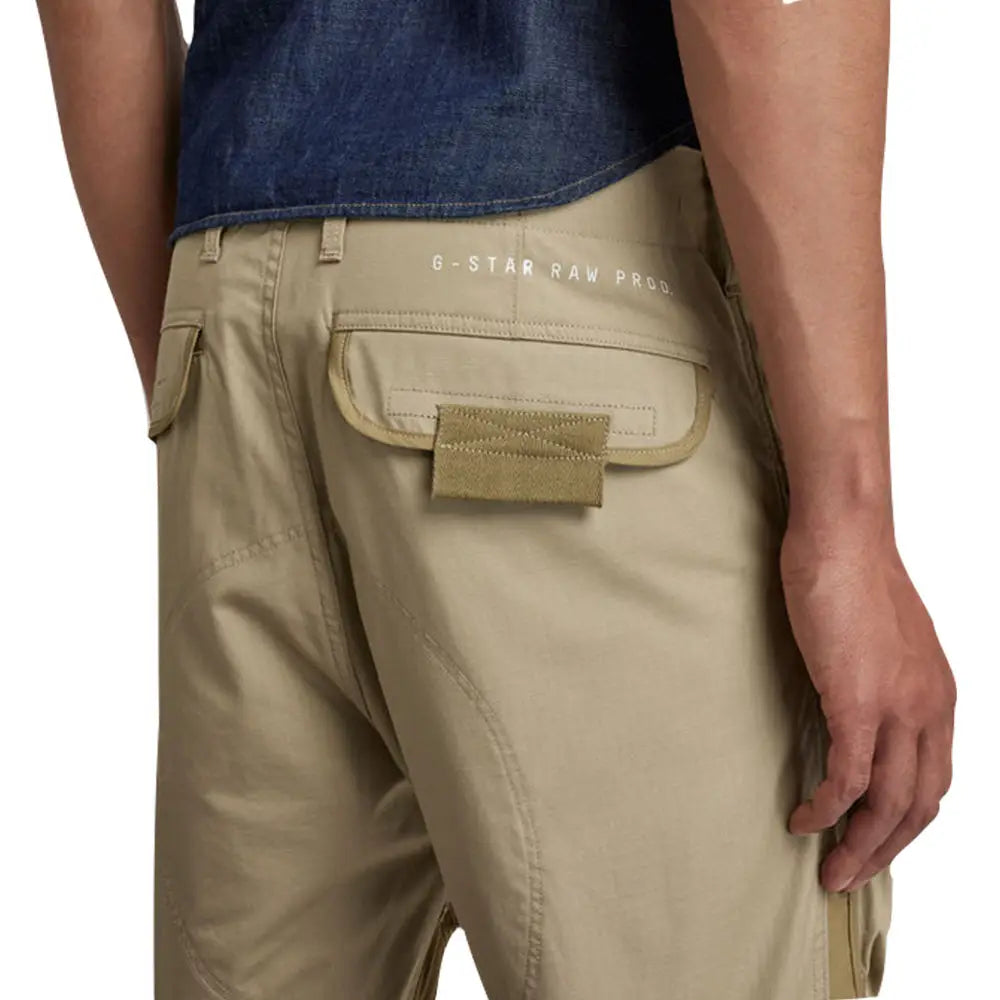G-STAR 3D Regular Straight Cargo Pant Beige D19756-9706C-B249