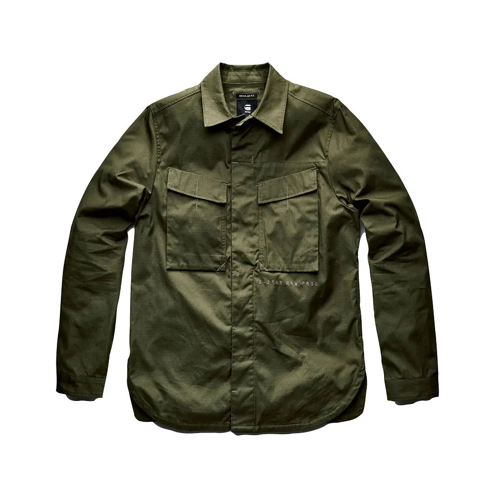 G-STAR Mysterious Reg Shirt Brown D21076-9706-B230